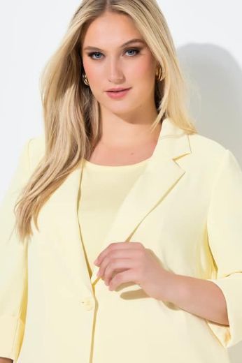 Plus size veliki brojevi Sako 3/4 rukava dužeg kroja za punije