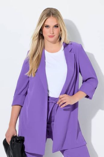 Plus size veliki brojevi Sako 3/4 rukava dužeg kroja za punije