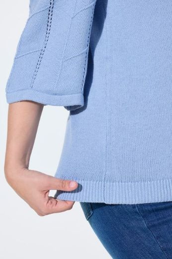 Plus size veliki brojevi Pulover 3/4 rukava V ovratnika za punije