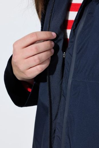 Plus size veliki brojevi Jakna vodootporna s kapuljačom za punije