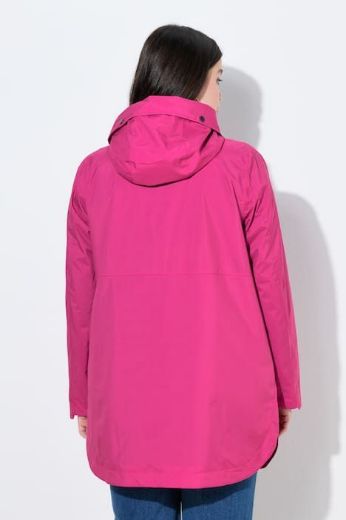 Plus size veliki brojevi Jakna vodootporna s kapuljačom za punije