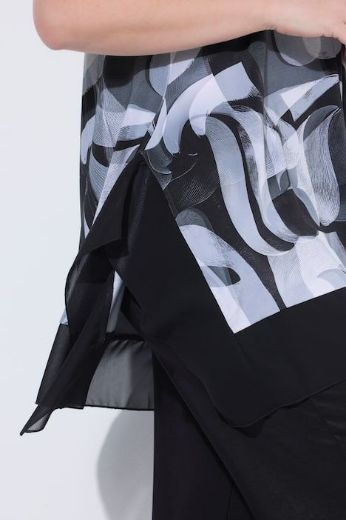 Plus size veliki brojevi Majica kratkih rukava V ovratnika za punije