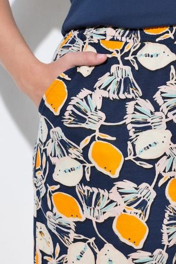 Plus size veliki brojevi Hlače skraćenih širokih nogavica za punije