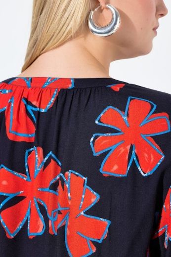 Plus size veliki brojevi Tunika 3/4 rukava A kroja za punije