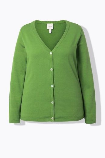 Plus size veliki brojevi Kardigan na kopčanje za punije