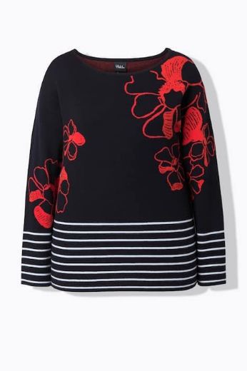 Plus size veliki brojevi Pulover dugih rukava za punije