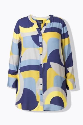 Plus size veliki brojevi Košulja dugih rukava A kroja za punije