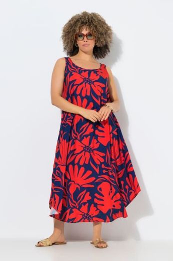 Plus size veliki brojevi Haljina maxi bez rukava za punije