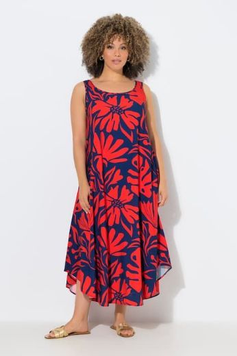 Plus size veliki brojevi Haljina maxi bez rukava za punije