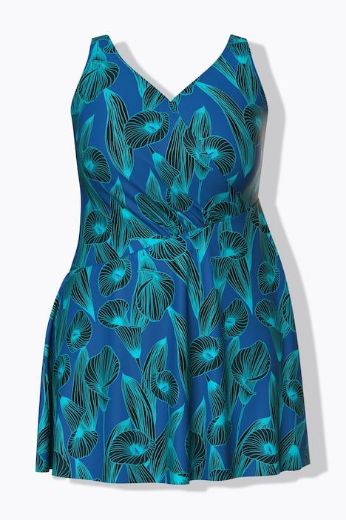 Plus size veliki brojevi Kupaći kostim haljina za punije