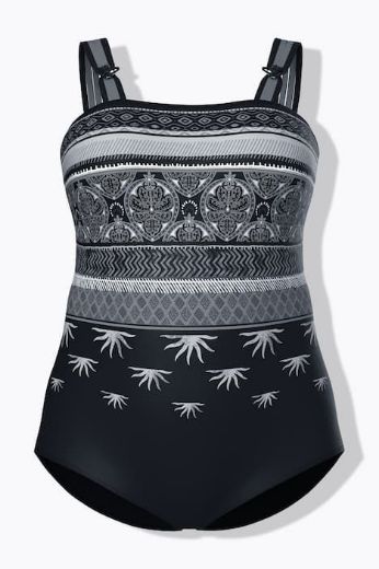 Plus size veliki brojevi Kupaći kostim jednodijelni za punije