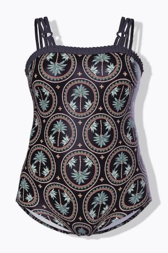 Plus size veliki brojevi Kupaći kostim jednodijelni za punije