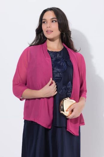 Plus size veliki brojevi Jakna lagana 3/4 rukavi za punije