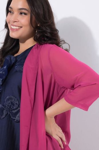 Plus size veliki brojevi Jakna lagana 3/4 rukavi za punije