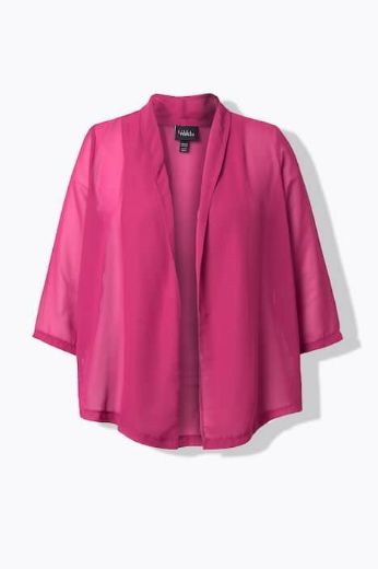 Plus size veliki brojevi Jakna lagana 3/4 rukavi za punije