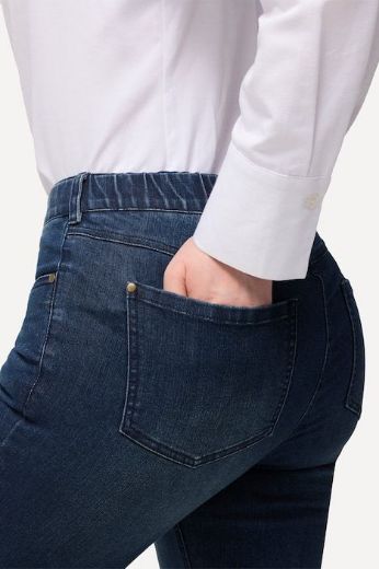 Plus size veliki brojevi Traperice uskog kroja nogavica za punije