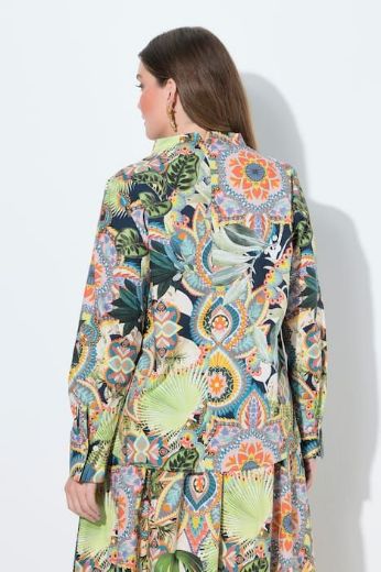 Plus size veliki brojevi Bluza dugih rukava s printom za punije