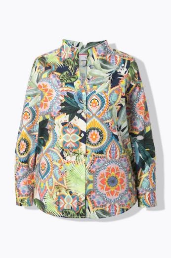 Plus size veliki brojevi Bluza dugih rukava s printom za punije