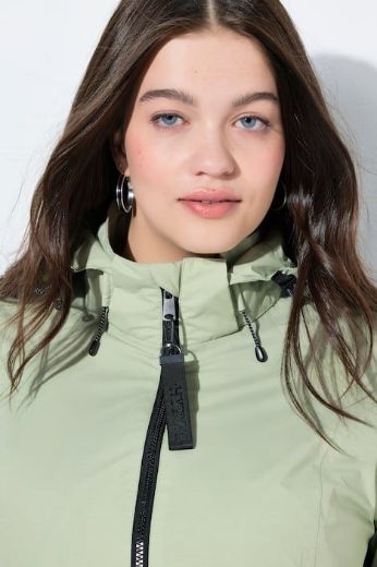 Plus size veliki brojevi Jakna funkcionalna s kapuljačom za punije