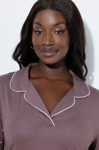 Plus size veliki brojevi Spavaćica kratkih rukava za punije