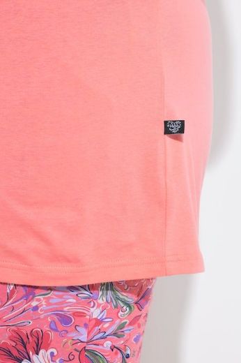 Plus size veliki brojevi Pidžama kratkih rukava i dugih nogavica za punije