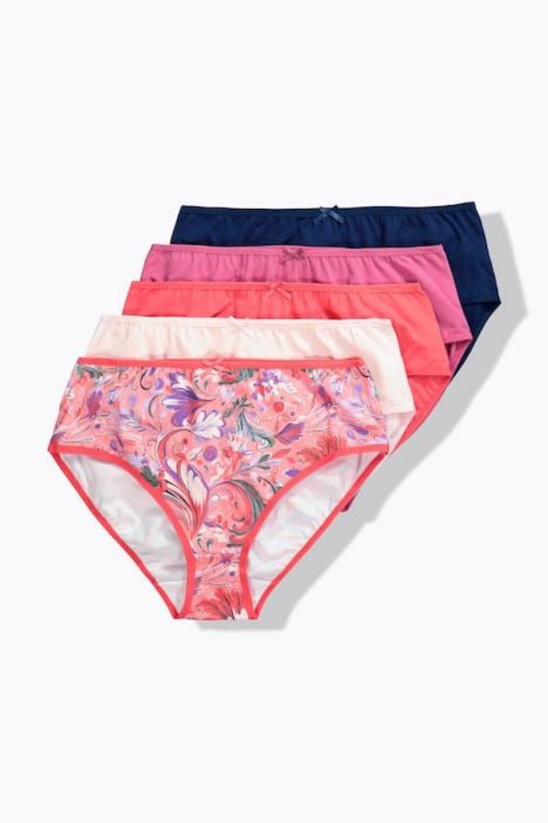 Plus size veliki brojevi Gaćice midi 5 komada za punije