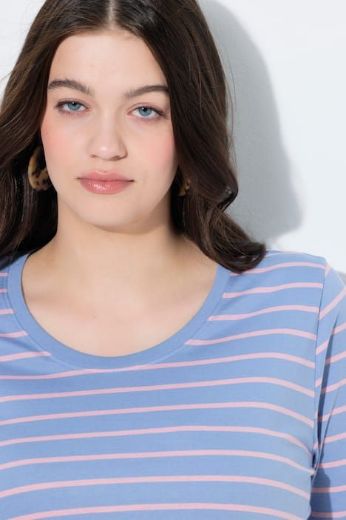 Plus size veliki brojevi Majica 3/4 rukava okruglog ovratnika za punije