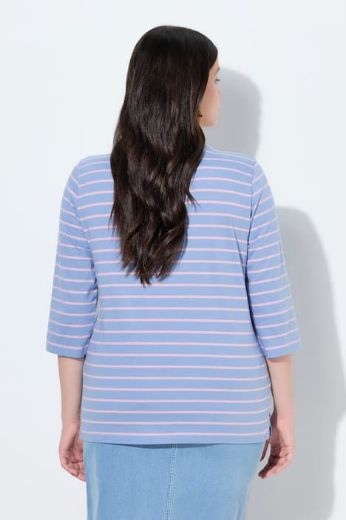 Plus size veliki brojevi Majica 3/4 rukava okruglog ovratnika za punije