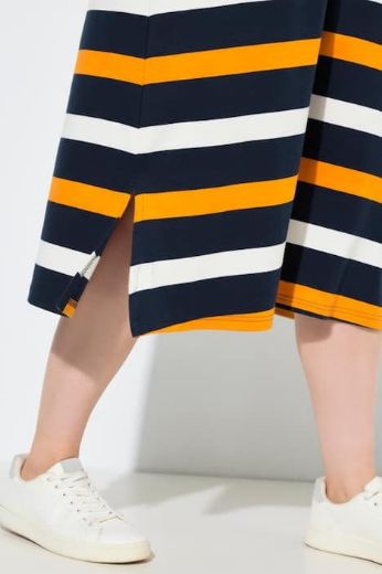 Plus size veliki brojevi Haljina midi kratkih rukava za punije