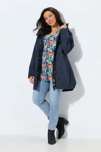 Plus size veliki brojevi Jakna s kapuljačom vodootporna za punije