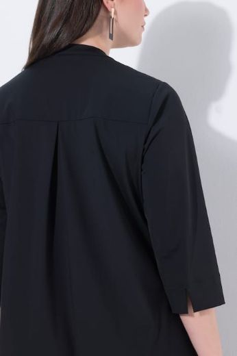 Plus size veliki brojevi Haljina midi 3/4 rukava za punije