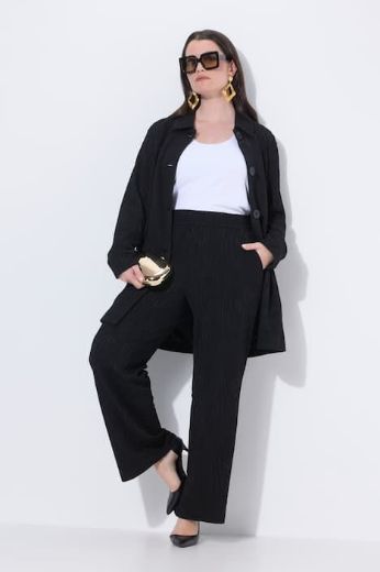 Plus size veliki brojevi Hlače širokih nogavica za punije