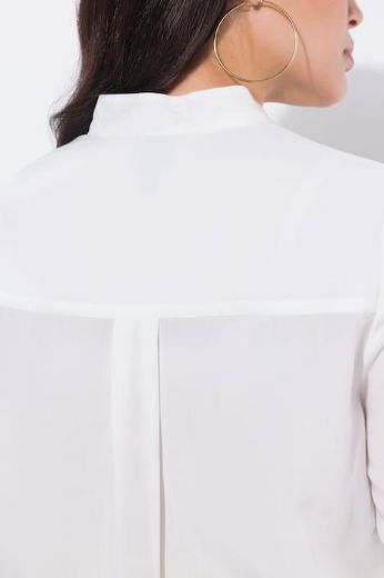 Plus size veliki brojevi Bluza 3/4 rukava V ovratnika za punije