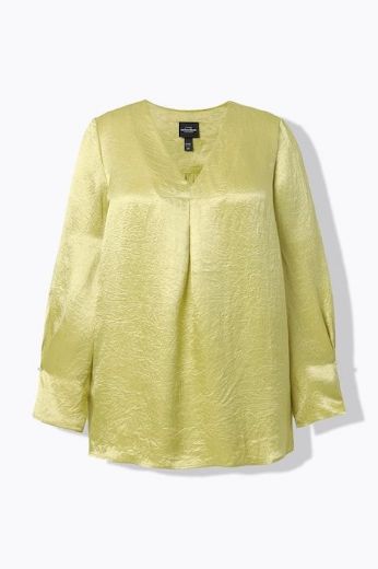 Plus size veliki brojevi Tunika dugih rukava A kroja za punije