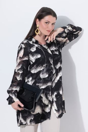 Plus size veliki brojevi Bluza dugih rukava dužeg kroja za punije