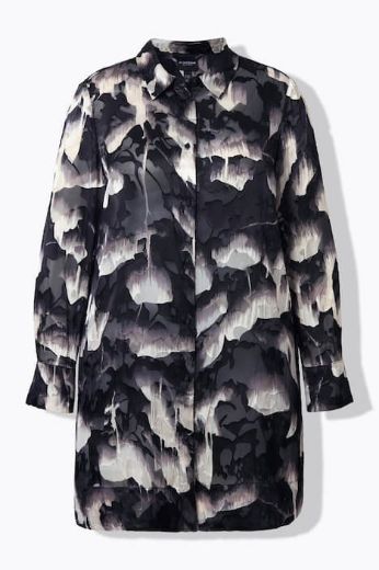 Plus size veliki brojevi Bluza dugih rukava dužeg kroja za punije