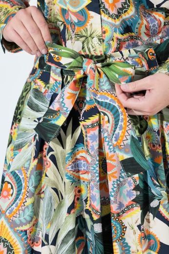 Plus size veliki brojevi Suknja midi A kroja za punije