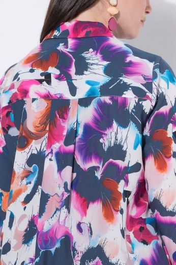 Plus size veliki brojevi Bluza dugih rukava A kroja za punije