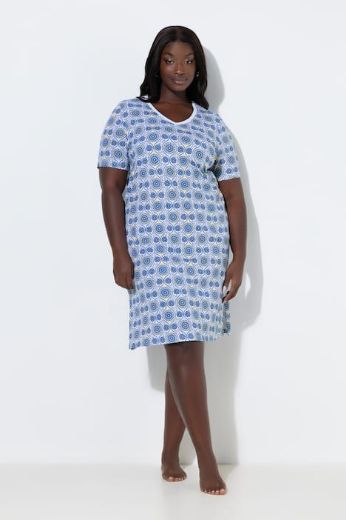 Plus size veliki brojevi Spavaćica kratkih rukava 2 komada za punije