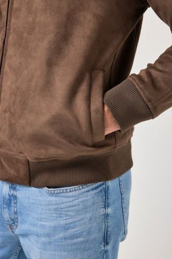 Plus size veliki brojevi Jakna lagana u izgledu kože za punije