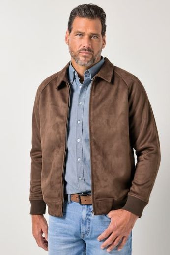 Plus size veliki brojevi Jakna lagana u izgledu kože za punije