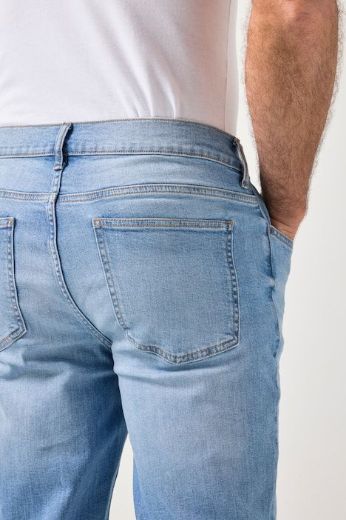 Plus size veliki brojevi Traperice ravnih nogavica za punije