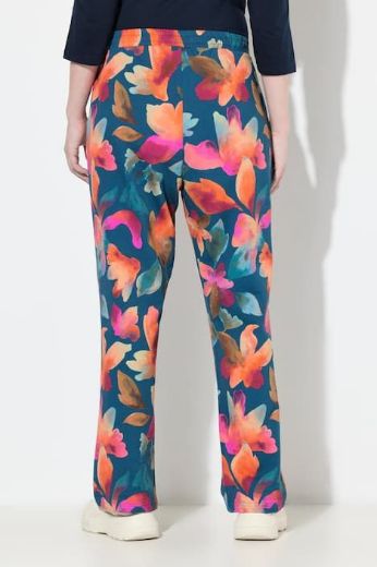 Plus size veliki brojevi Hlače cvjetnog printa za punije