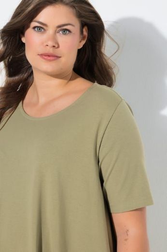 Plus size veliki brojevi Haljina sa grafičkim printom za punije