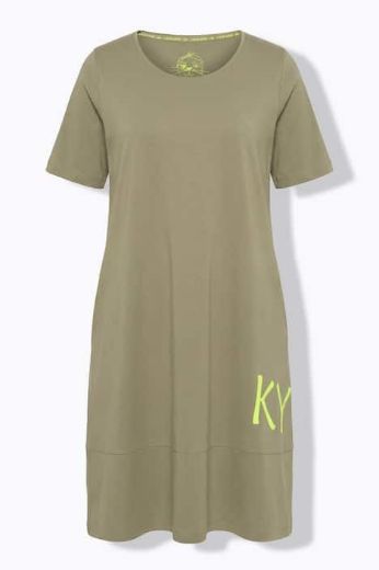 Plus size veliki brojevi Haljina sa grafičkim printom za punije