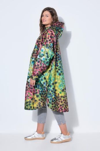 Plus size veliki brojevi Kabanica dugih rukava s kapuljačom za punije