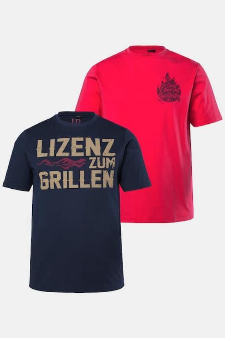 Plus size veliki brojevi Majica kratkih rukava 2 u paketu za punije