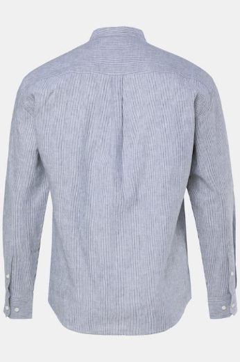 Plus size veliki brojevi Košulja dugih rukava na pruge za punije