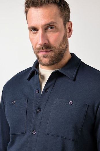 Plus size veliki brojevi Košulja dugih rukava s džepovima za punije