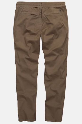 Plus size veliki brojevi Hlače chino na vezanje za punije